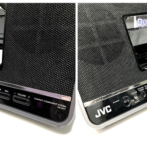 JVC Compact Component System NX-PN7 Dual Play for iPod Audio Dock - Picture 7 of 15